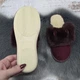 Тапочки женские домашние Белста бордовые с меховой опушкой и стелькой из овчины 40р (25,8 см) 2418_3 - изображение 5