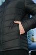 Стильная демисезонная куртка Intruder крепкая, многофункциональная, утепленная, "Memory" с прорезиненной молнией и защитой от непогоды чорная/S - изображение 9