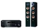 AV-ресивер Yamaha R-N600A Black + Pure Acoustics Nova 8 - изображение 1