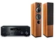 Стереосистема Yamaha R-N600A Чорний, Indiana Line Tesi 561 - изображение 1