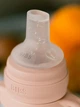 Дитяча пляшечка непроливайка з носиком BIBS Baby Sippy Bottle Spout Silicone Ivory 150 ml - изображение 4