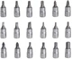 Набір торцевих головок Hans Tools 1/2" Dr 10-32 мм та 1/4" Dr 4-14 мм 6-гранних 108 предметів (TK-108) - зображення 6