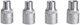 Набір торцевих головок Hans Tools 1/2" Dr 10-32 мм та 1/4" Dr 4-14 мм 6-гранних 108 предметів (TK-108) - зображення 13