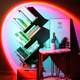 Світильник проєкційний Sunset Lamp RGB з пультом на штативі USB проєктор атмосферний - Уцінка - зображення 3