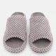 Женские домашние тапочки с анатомической подошвой с открытым носком FX shoes 7008 36 (23 см) Дымчатые (2820000016768) - изображение 6