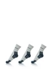 Шкарпетки Head PERFORMANCE SHORT CREW 3P UNISEX сірий, синій Універсальні 35-38 - зображення 3