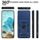 Чохол Ricco Camera Sliding для Motorola Edge 60 із захисною шторкою на камеру та металевм кільцем blue - зображення 3