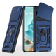Чохол Ricco Camera Sliding для Motorola Edge 60 із захисною шторкою на камеру та металевм кільцем blue - зображення 4