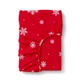 Простынь на резинке Cosas SNOWFLAKES CRANBERRY Фланель 200х220х20 (4822052476451) - изображение 1