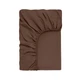 Простынь на резинке Cosas COCOA BROWN Варена бавовна 160х200х30 (4822052469439) - изображение 1