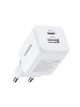 Мережевий зарядний пристрій UGREEN X514 USB-C/USB-A 20W QC3.0 PD3.0 GaN Fast Charger White (65006) - зображення 4