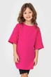 Футболка базова OVERSIZE SmileTime, малиновий розмір 146 (MLL37-04-11) - зображення 2