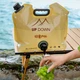 Канистра пакет для воды Up Down UD-SD201 туристическая с краном 8л складная пищевая Sand Khaki - изображение 4