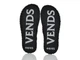Мужские фетровые тапочки VENDS 313 коричневый 44-45р 29 см - изображение 3