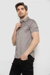 Сорочка чоловіча з принтом мокко 186R6918 Ager 3XL - зображення 3