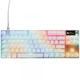Клавіатура SteelSeries Apex Pro TKL Gen 3 HyperMagnetic OmniPoint 3.0 OLED USB UA White (64898) - изображение 1