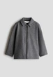 Дитяча куртка-сорочка для хлопчика H&M 122-128 см Темно-сіра (25122206D) - изображение 1