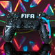 Беспроводной джойстик для PS4 с принтом FIFA Черный игровой геймпад Bluetooth джойстик Dual Shock PS4 - изображение 1