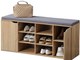 Szafka na buty Kesper z siedziskiem 103 x 30.5 x 48 cm Natural (4000270926099) - obraz 3