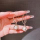 Серьги подвески с жемчугом длинные Fashion Jewelry золотистые - изображение 3