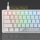 Клавіатура Ducky One 3 Mini Cherry MX Red RGB UA USB White (DKON2161ST-RUAPXPWWWSC1) - зображення 3