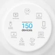 MESH-система TP-Link Deco X50 PoE AX3000 1Pcs White 802.11ax (Deco-X50-PoE-1-pack) - изображение 3