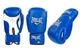 Перчатки боксерские юниорские Everlast MA-0033-B синий вес 10oz - изображение 1