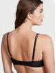 Комплект Victoria’s Secret Чорний з рожевим 34C-S - зображення 3
