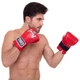 Снарядні рукавички шкіряні розмір S TOP KING Pro червоний TKBMP-OT - зображення 2
