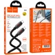 Дата кабель HOCO U143 Joy Type-C to Type-C 240W (1.2m) (Black) (243431) - изображение 2