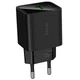 Мережевий зарядний пристрій HOCO CS84A Excellent with digital display PD30W+QC3.0 (1USB-A/1C) (Black) (243553) - зображення 6