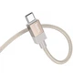 Аудіо кабель Aux HOCO UPA32B Clever digital (Type-C to AUX 3.5mm) (1m) (Gold) (243331) - зображення 4