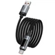 Дата кабель HOCO U148 Lord with display USB to Type-C 100W (1.2m) (Black) (243539) - изображение 6