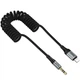 Аудио кабель Aux HOCO UPA33A Nuevo (Lightning to AUX 3.5mm) (1.5m) (Black) (243533) - изображение 7