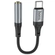Перехідник HOCO LS36 Fresh Type-C to 3,5 AUX (Black) (231402) - зображення 1