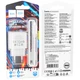 Сетевое зарядное устройство HOCO C109A Fighter 10.5W (1USB-A) + кабель USB to MicroUSB (White) (243559) - изображение 2