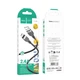 Дата кабель HOCO X109 Energy silicone USB to MicroUSB (2m) (Black) (219674) - изображение 5