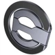 Магнитный держатель для телефона HOCO GH9 Double-ring (Metal gray) (243571) - изображение 6