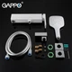 Змішувач для ванни GAPPO G3217-8 (вилив з функцією перемикача на душ), білий, латунь - зображення 5
