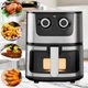 Аерогриль Rainberg RB-2269 4200W аерофритюрниця безмасляна для приготування без олії 8л - зображення 2