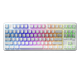 Клавиатура INPHIC K87 Black-Gold Switch Side Printed Gradient Grey - изображение 1