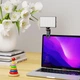 Лампа для блогера на прищепке 140 RGB светодиодов 8 Вт 2500K-9000K LAMP AND-5265 1150 люкс 11.5 x 7 x 1.5 см, акумуляторна - изображение 4
