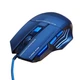 Проводная игровая мышка Игровая мышь с подсветкой и ковриком UKC X7S 80-3200 dpi Синяя - изображение 5