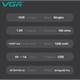 Мужской триммер Беспроводной триммер для волос с 5 насадками VGR V949 USB 1-7 мм - изображение 5