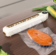 Вакууматор для харчових продуктів з LCD дисплеєм Vacuum Sealer 110 Вт, автоматичний побутовий вакуумний пакувальник для зберігання їжі, пакування овочів, фруктів та м’яса, від мережі Білий - зображення 2