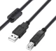 Кабель ColorWay USB 2.0 AM to BM Print Cable 2 м Black (CW-CBUB072-BK) - изображение 3