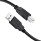 Кабель ColorWay USB 2.0 AM to BM Print Cable 2 м Black (CW-CBUB072-BK) - изображение 4
