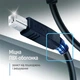 Кабель ColorWay USB 2.0 AM to BM Print Cable 2 м Black (CW-CBUB072-BK) - изображение 9