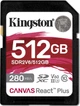 Карта памяти SD 512GB C10 UHS-II U3 R280/W150MB/s Kingston (teh0013270) - изображение 1