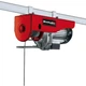 Тельфер электрический TC-EH 500 1000Вт до 500кг трос 12м 15.15кг Einhell 000320591 - изображение 2